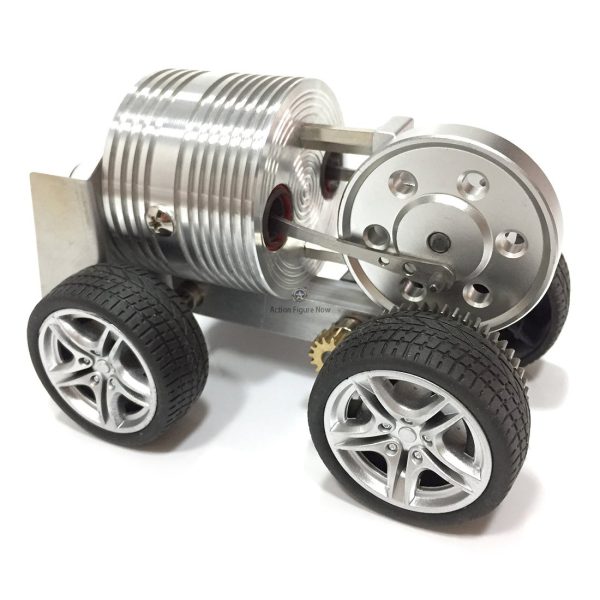 Stirling Engine Car Model DIY Stirling Engine Vehicle Kit by Enginediy
