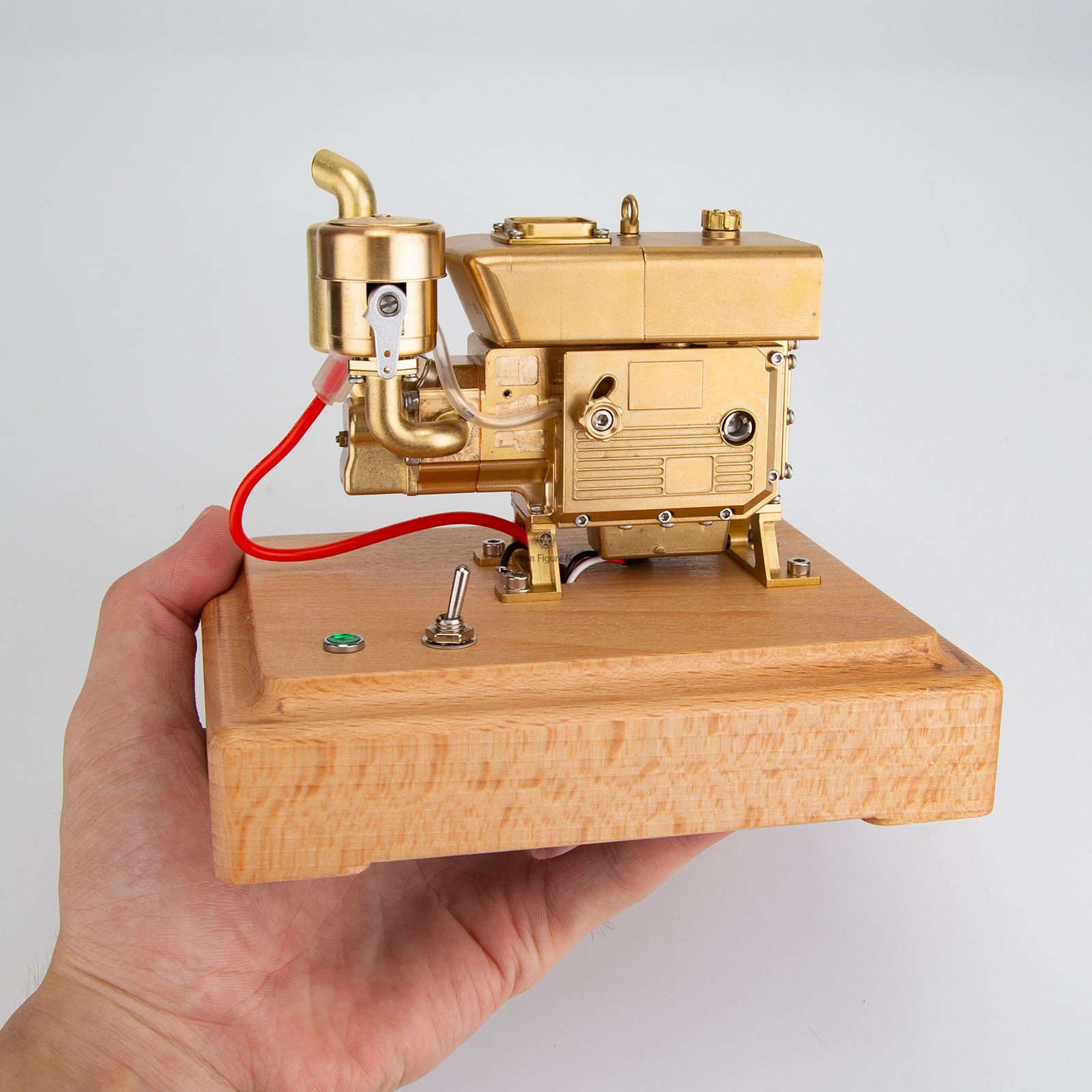 RETROL 1/8 2.6cc Mini 4-Stroke Gasoline Engine Model: Upgraded Internal Combustion Engine Model RETROL 1/8 2.6cc Mini 4-Stroke Gasoline Engine Model: Upgraded Internal Combustion Engine Model