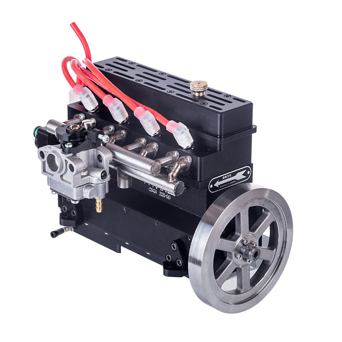 32cc Inline-4 Water-Cooled Petrol Engine for 1:5 Scale RC Car, Boat, and Airplane 32cc Inline-4 Water-Cooled Petrol Engine for 1:5 Scale RC Car, Boat, and Airplane