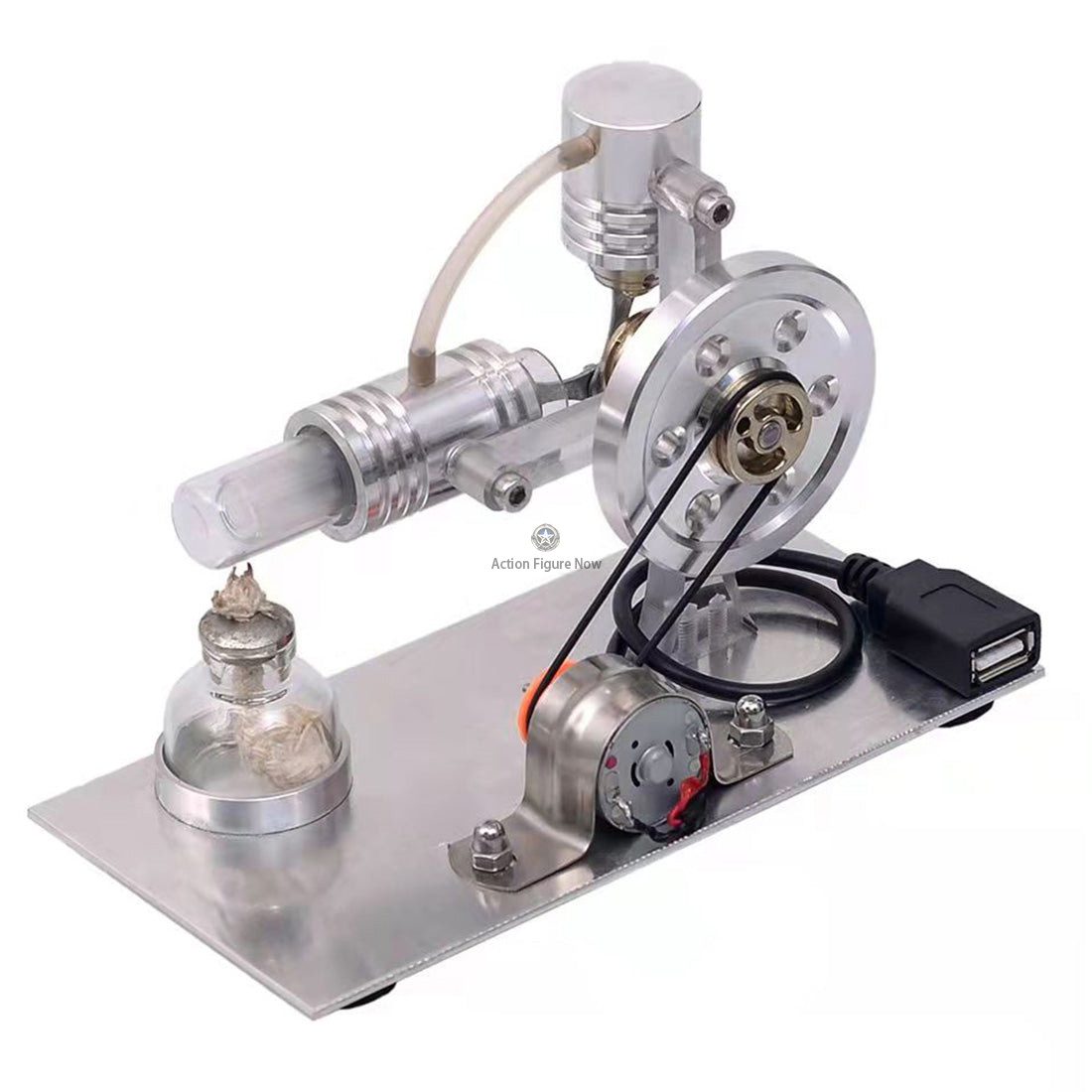Professional 3D Printing USB Stirling Engine Model with Night Light Professional 3D Printing USB Stirling Engine Model with Night Light