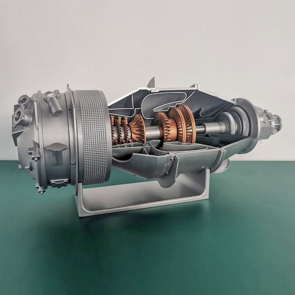 SKYMECH Mini Turbojet Engine - Gasoline/Kerosene Internal Combustion Engine Model