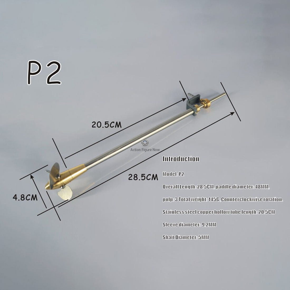 Variable Pitch Propeller for Vertical and Horizontal Steam Engines, Ship Rudder, Double Bearing