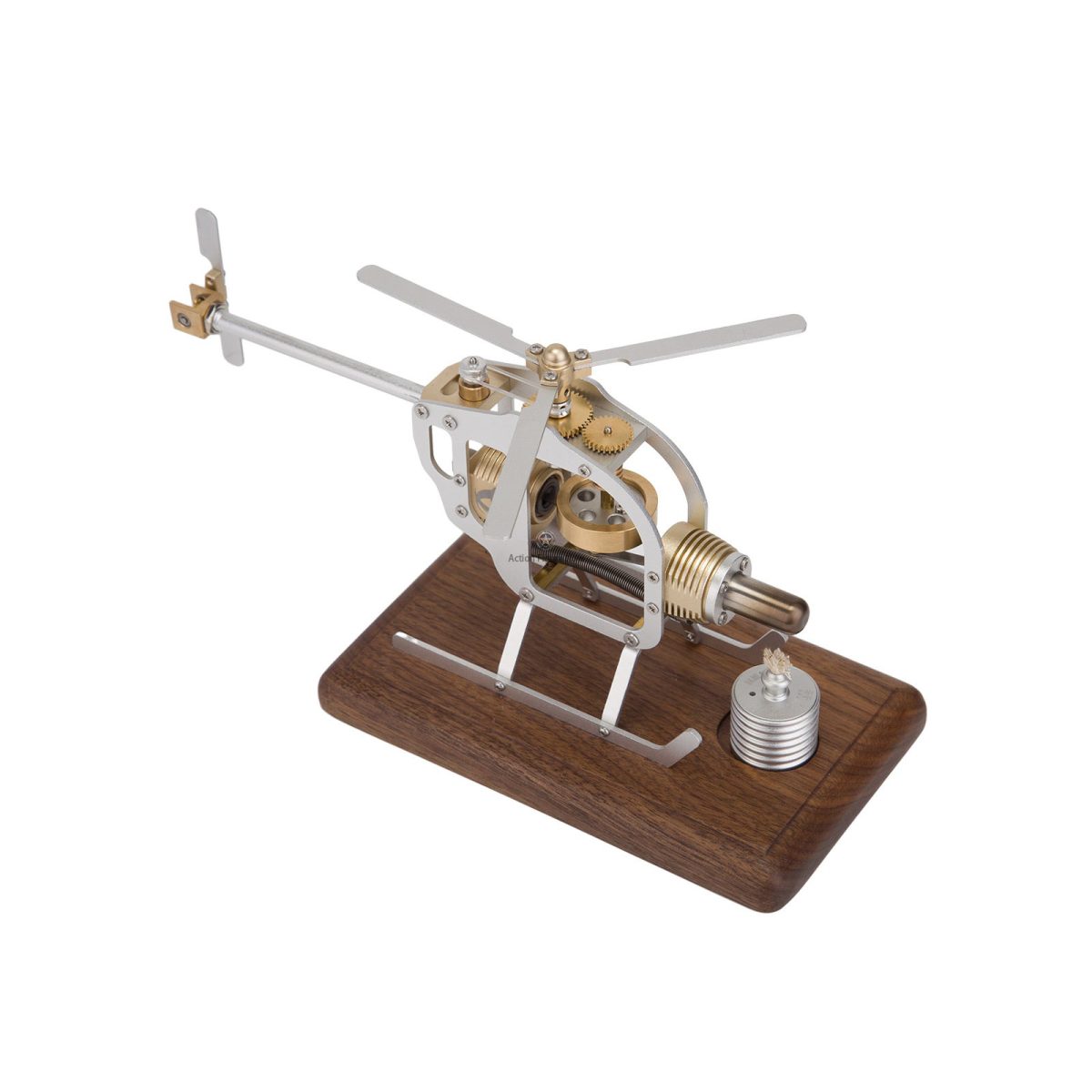 DIY Stirling Engine Helicopter Kit - Working Stirling Cycle Model