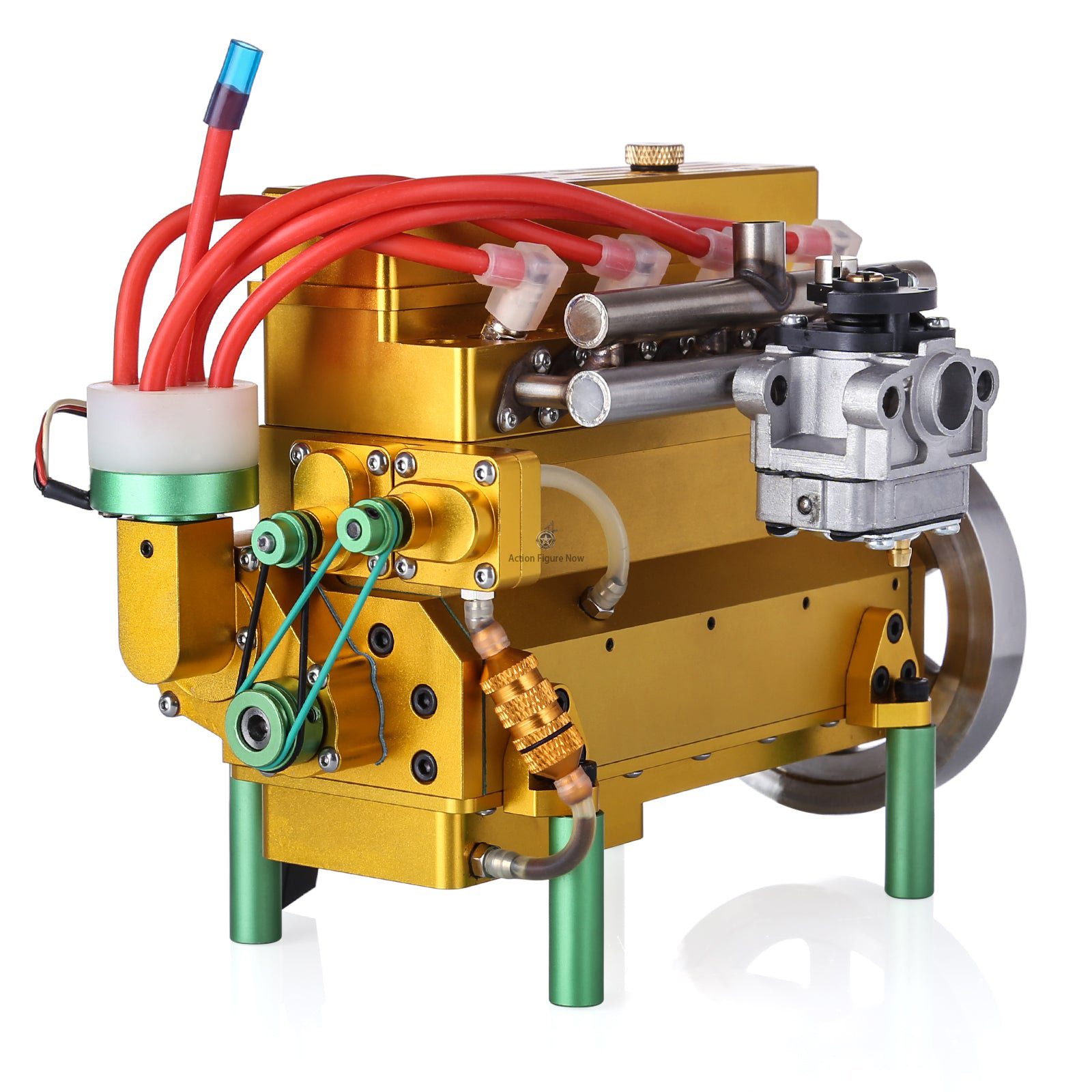 32cc Inline-4 Water-Cooled Petrol Engine for 1:5 Scale RC Car, Boat, and Airplane 32cc Inline-4 Water-Cooled Petrol Engine for 1:5 Scale RC Car, Boat, and Airplane