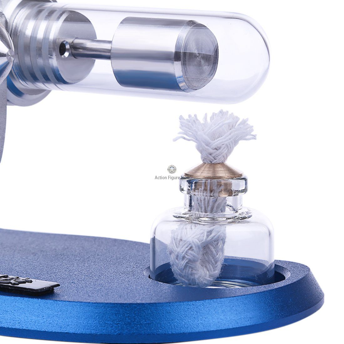 Hot Air Stirling Engine Kit with Generator and Alcohol Burner Hot Air Stirling Engine Kit with Generator and Alcohol Burner