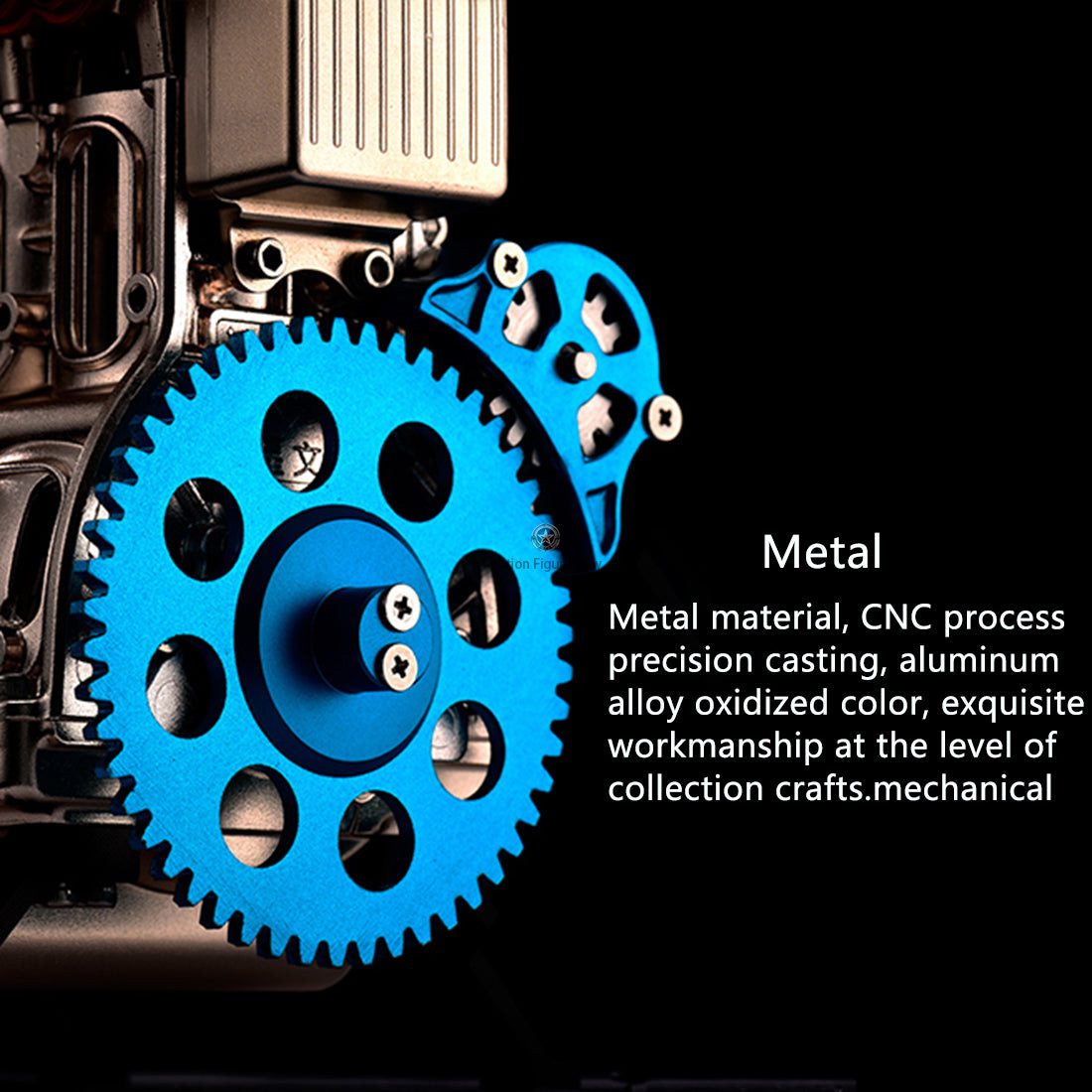 TECHING L4 Miniature DIY Engine Kit - Build Your Own Full Metal 4-Cylinder Model Engine TECHING L4 Miniature DIY Engine Kit - Build Your Own Full Metal 4-Cylinder Model Engine