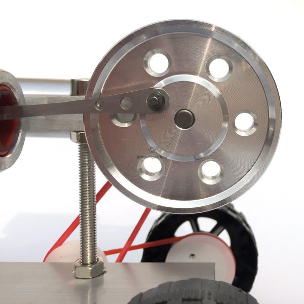 Enginediy Stirling Engine Model Car - Science & Driving Experiment Kit
