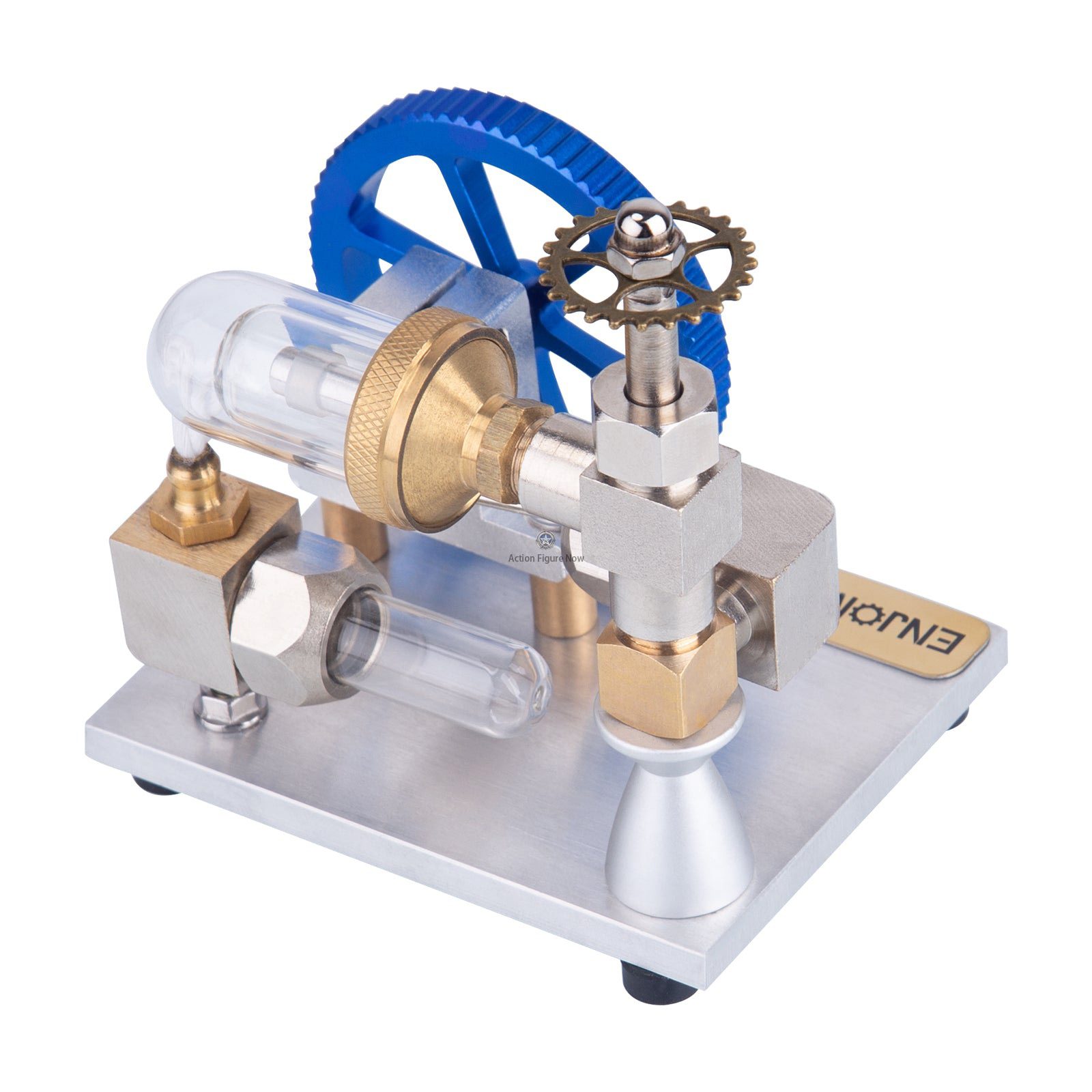 Vertical Flywheel Mini Stirling Engine Model - External Combustion Engine Stirling Cycle Engine Vertical Flywheel Mini Stirling Engine Model - External Combustion Engine Stirling Cycle Engine