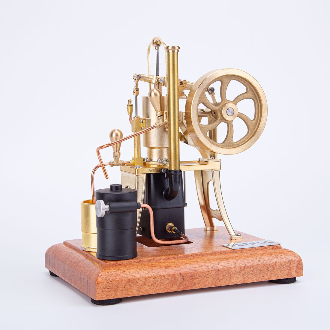 1/12 Scale RETROL R01 Stirling External Combustion Engine Model Water-cooled Pumping Engine Mechanical Toy Set 1/12 Scale RETROL R01 Stirling External Combustion Engine Model Water-cooled Pumping Engine Mechanical Toy Set