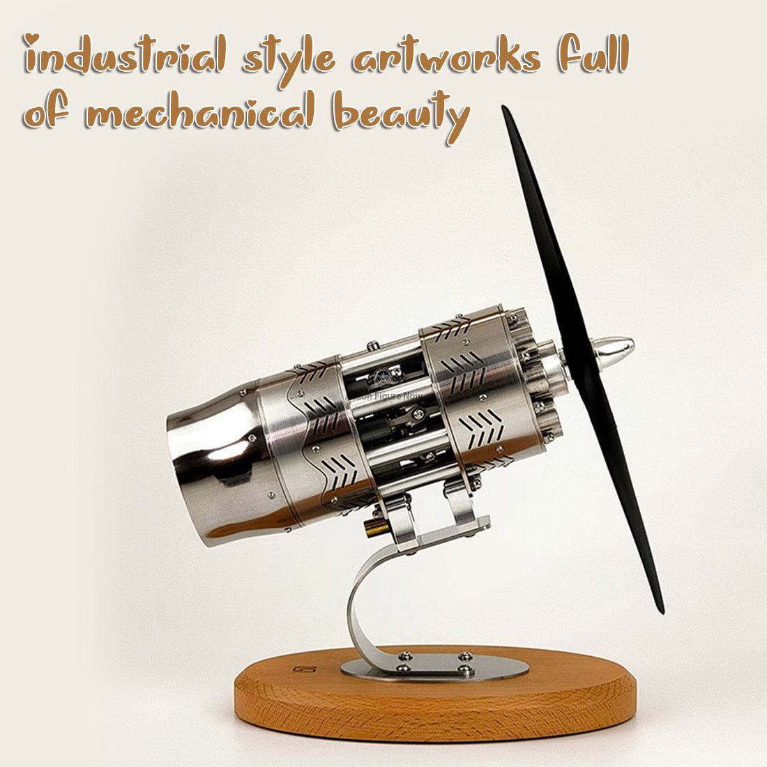 16-Cylinder Swash Plate Stirling Engine Model Kit: Educational and Collectible Mechanical Heart Engine 16-Cylinder Swash Plate Stirling Engine Model Kit: Educational and Collectible Mechanical Heart Engine