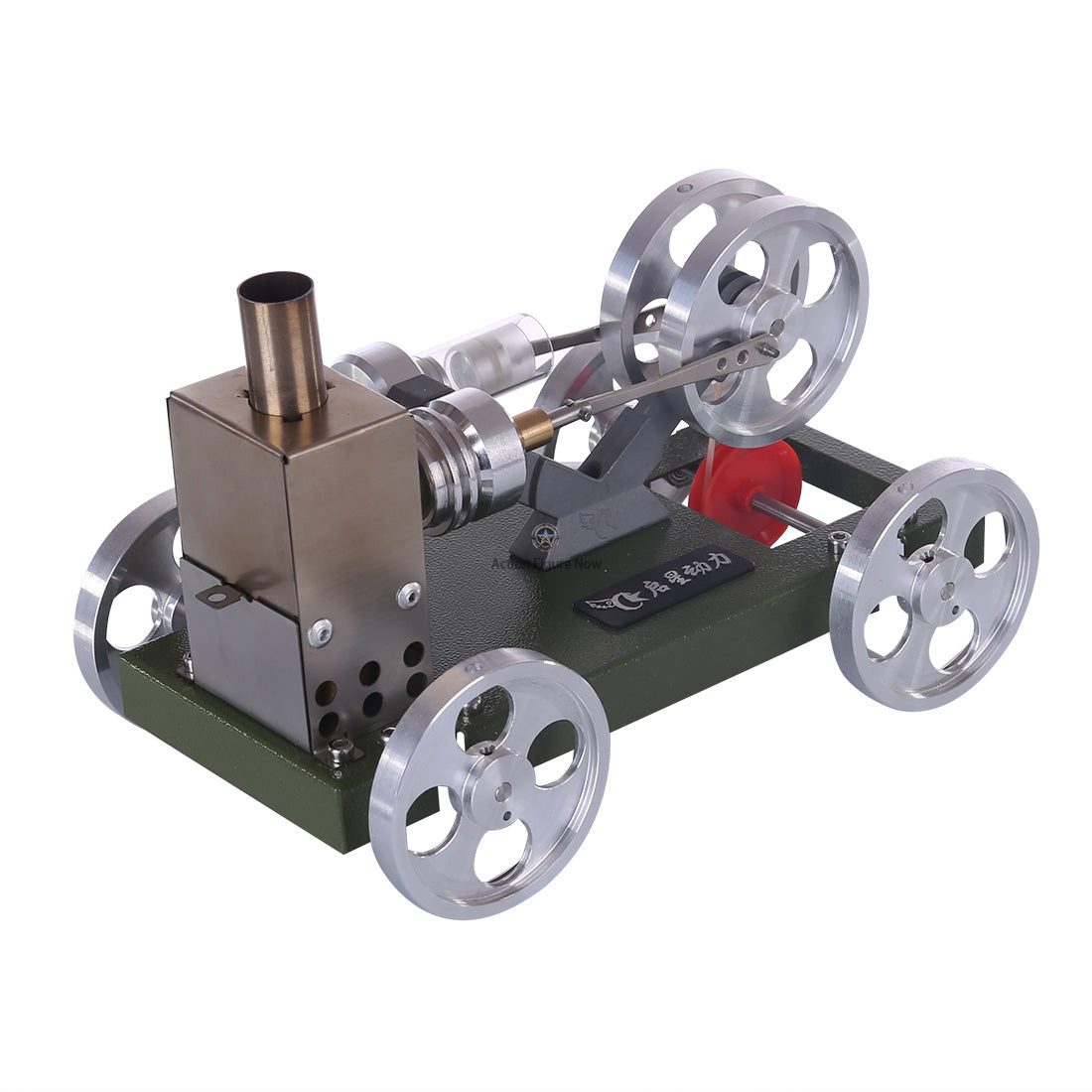 Stirling Engine Car Model Kit: Engine DIY Assembly Kit for Physical Experiment Stirling Engine Car Model Kit: Engine DIY Assembly Kit for Physical Experiment