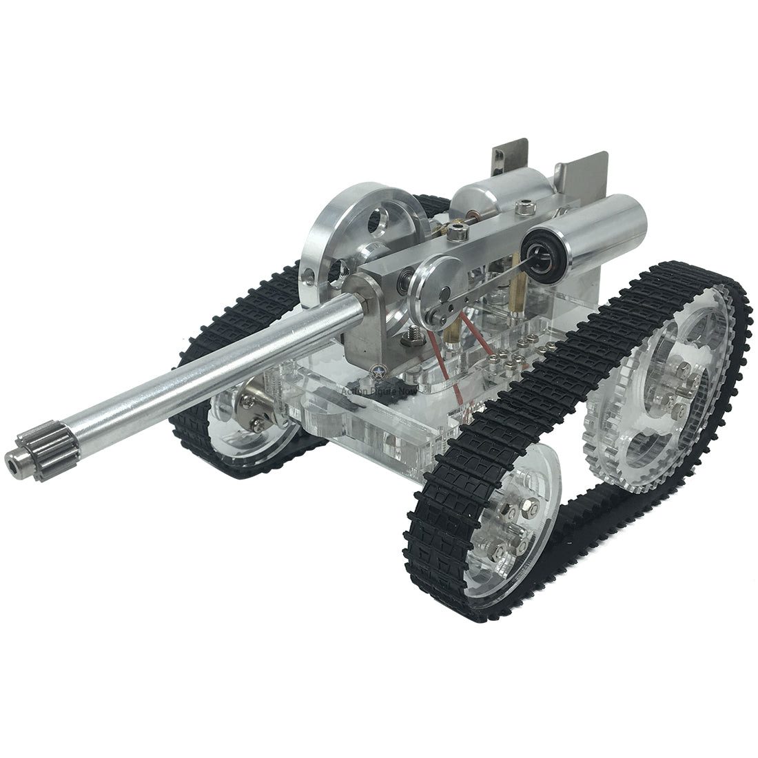 Stirling Engine Tank Model - Science Education Toy for Physics Experiments - Enginediy Stirling Engine Tank Model - Science Education Toy for Physics Experiments - Enginediy