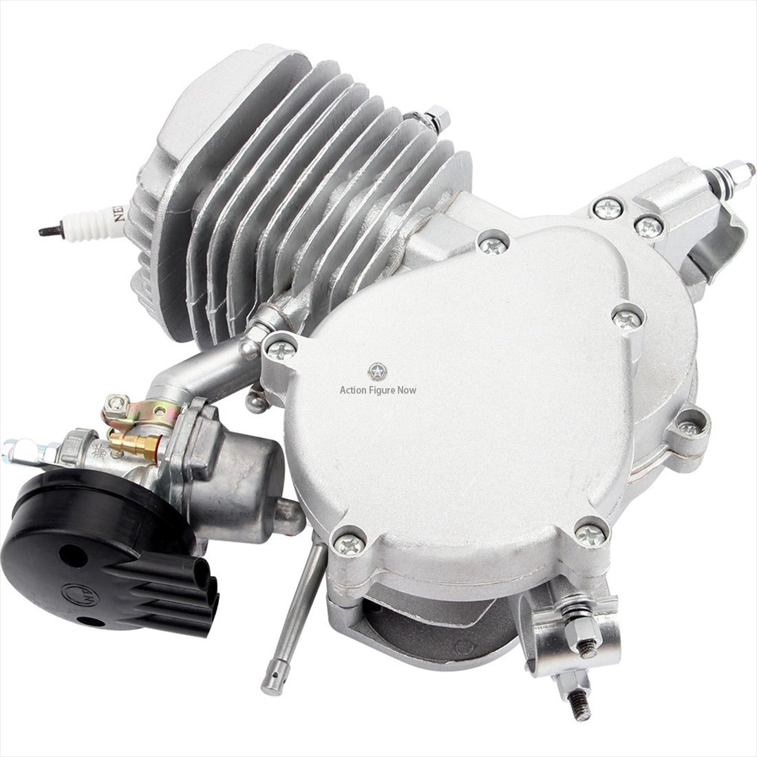 80cc Mini 2-Stroke CNC Single Cylinder Pull-Start Gasoline Internal Combustion Engine for Beach Motorcycle and Bicycle Modification 80cc Mini 2-Stroke CNC Single Cylinder Pull-Start Gasoline Internal Combustion Engine for Beach Motorcycle and Bicycle Modification