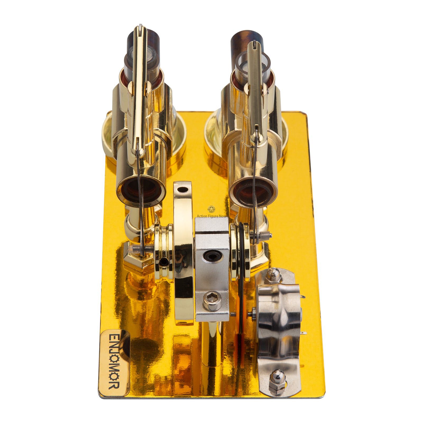 ENJOMOR Stirling Engine Hot Air External Combustion Model with LED Bulb Gift ENJOMOR Stirling Engine Hot Air External Combustion Model with LED Bulb Gift