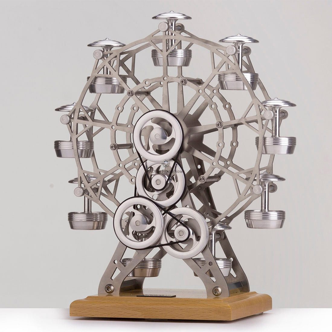 DIY Stirling Engine Assembly Kit with Linkage Device | Functional Ferris Wheel Model | Metal Mechanical Craft Collectible DIY Stirling Engine Assembly Kit with Linkage Device | Functional Ferris Wheel Model | Metal Mechanical Craft Collectible