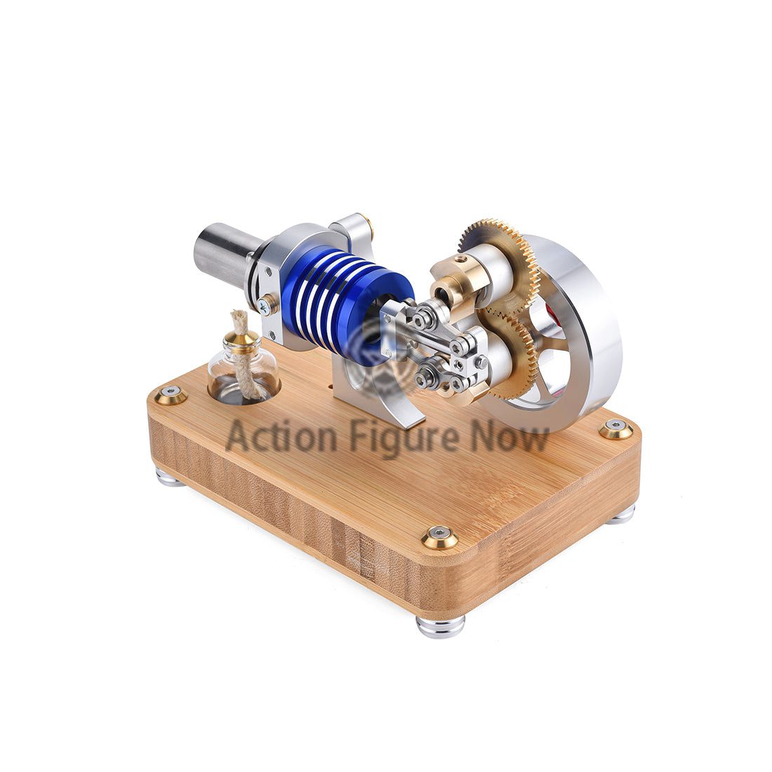 ENJOMOR Rhombic Drive Stirling Engine Model Toy for Science, Education, and Machinery Enthusiasts ENJOMOR Rhombic Drive Stirling Engine Model Toy for Science, Education, and Machinery Enthusiasts