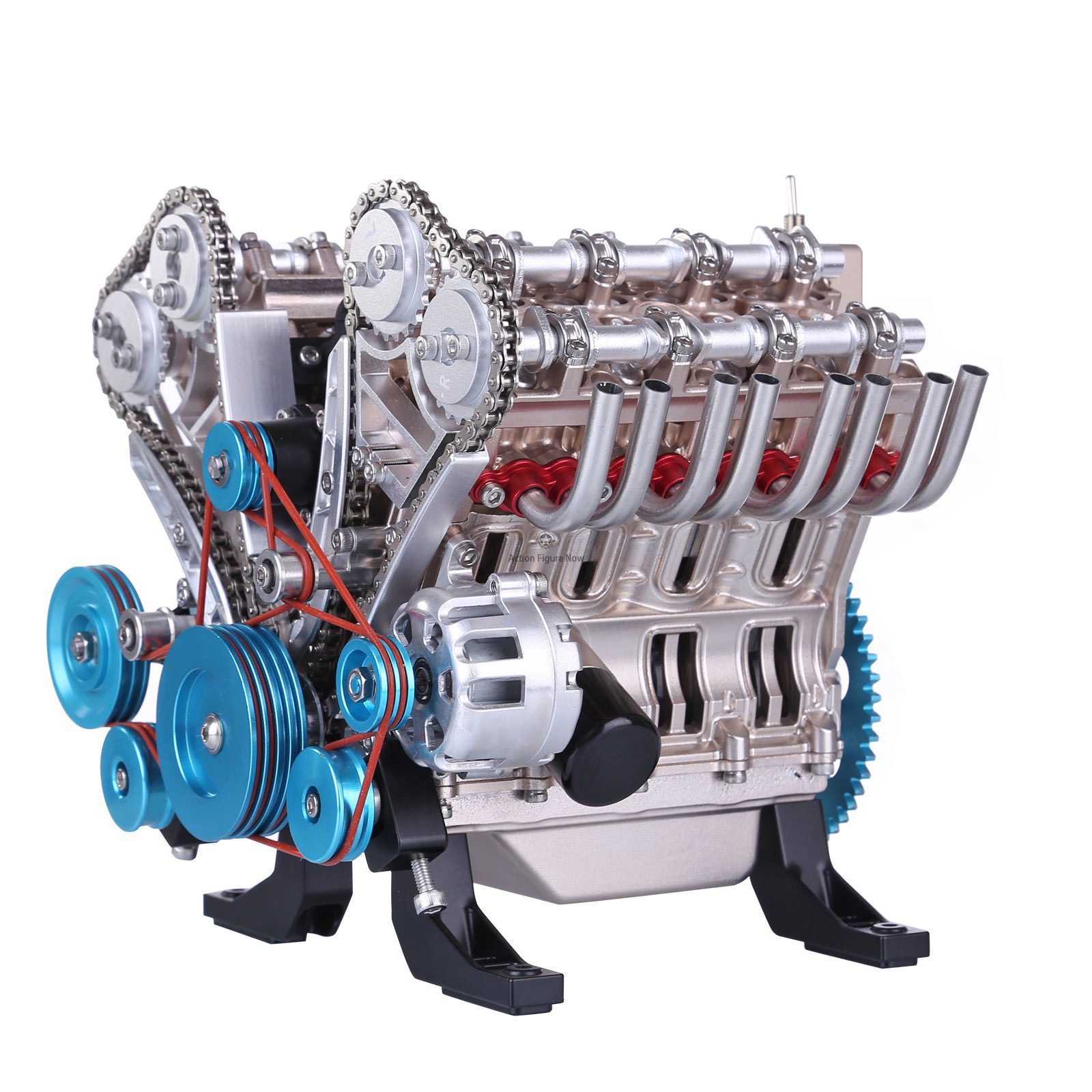 Working V8 Engine Model Kit: Build & Learn with 500+PCS Full Metal Car Engine, 1:3 Scale Working V8 Engine Model Kit: Build & Learn with 500+PCS Full Metal Car Engine, 1:3 Scale
