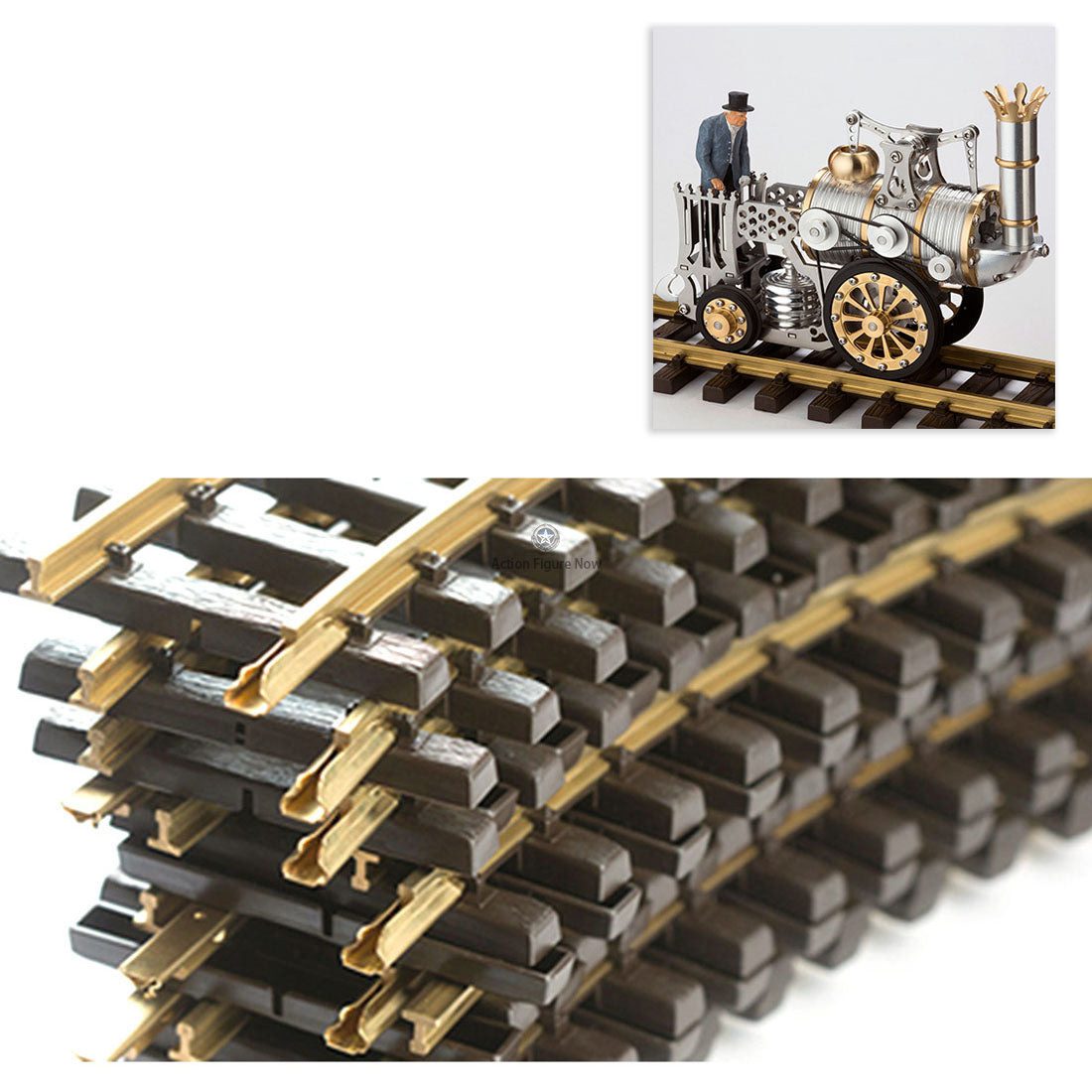 Stirling Engine Steam Train Model Track (SKU: 33ED3048587) Stirling Engine Steam Train Model Track (SKU: 33ED3048587)