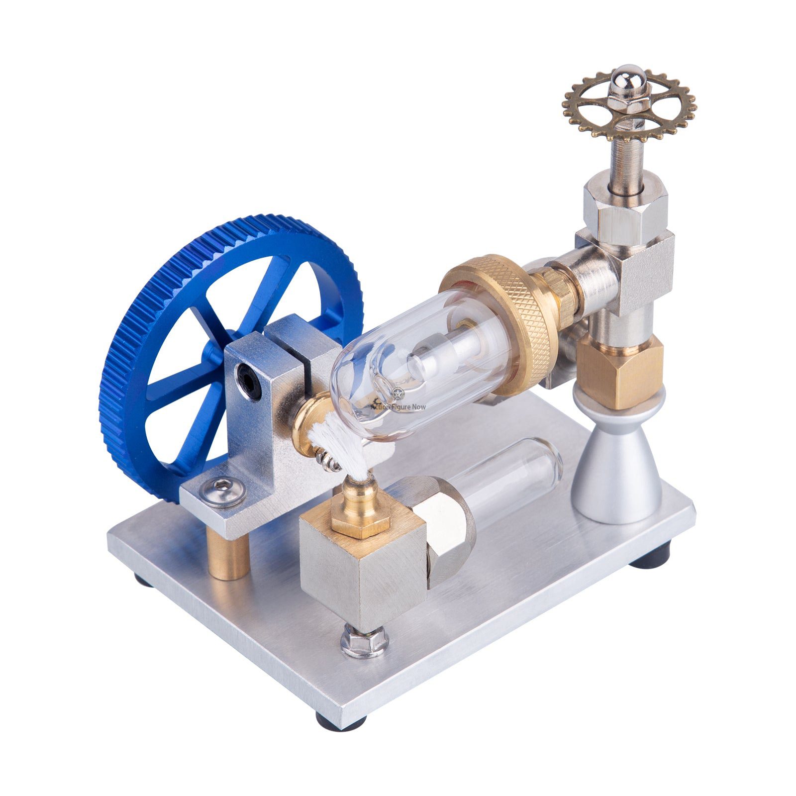 Vertical Flywheel Mini Stirling Engine Model - External Combustion Engine Stirling Cycle Engine Vertical Flywheel Mini Stirling Engine Model - External Combustion Engine Stirling Cycle Engine