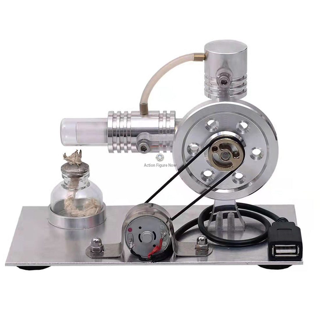 Professional 3D Printing USB Stirling Engine Model with Night Light Professional 3D Printing USB Stirling Engine Model with Night Light