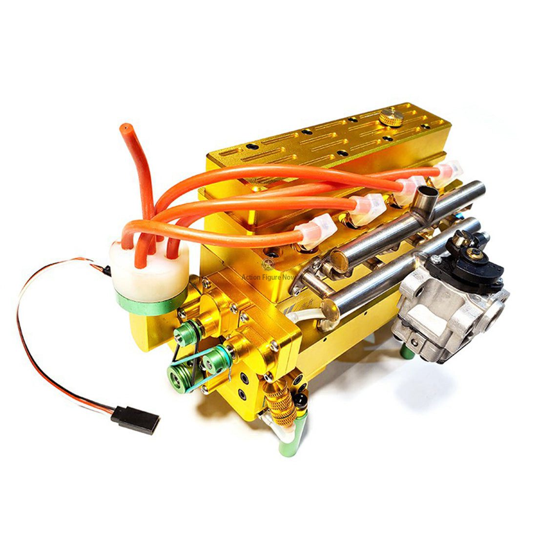 Water-Cooled Metal Fixed Base for 32CC Inline 4-Cylinder Engine (SKU: 33ED3030434, 333085161ED, 33ED3104107) Water-Cooled Metal Fixed Base for 32CC Inline 4-Cylinder Engine (SKU: 33ED3030434, 333085161ED, 33ED3104107)