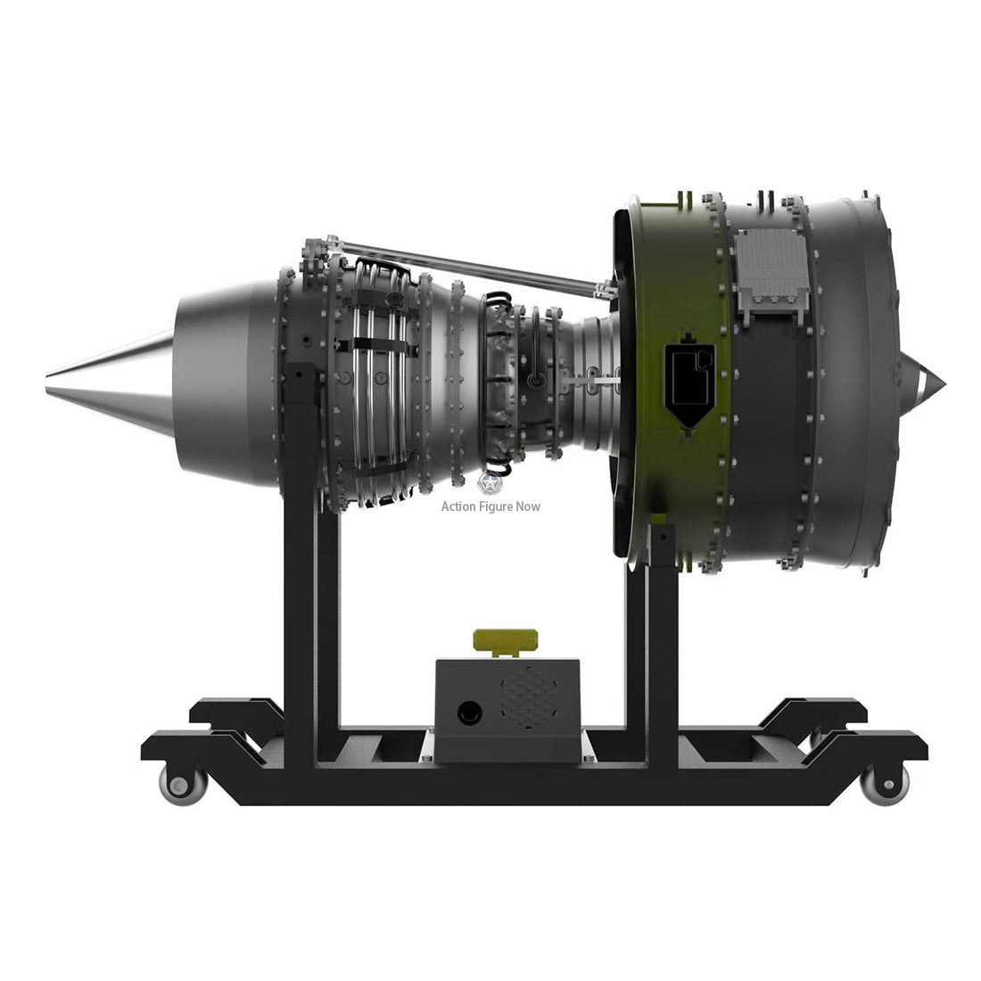 TECHING DIY Turbofan Jet Engine Model Kit - 1/10 Scale Full Metal Dual-Spool Aircraft Engine Assembly Model with Over 1000 Parts TECHING DIY Turbofan Jet Engine Model Kit - 1/10 Scale Full Metal Dual-Spool Aircraft Engine Assembly Model with Over 1000 Parts
