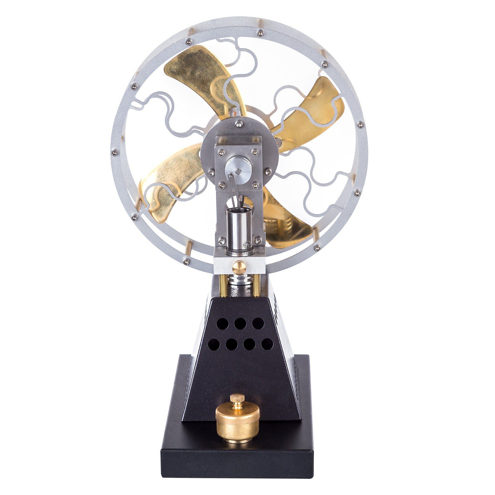 Vintage Stirling Engine Thermal Stove Top Heat Powered Fan Vintage Stirling Engine Thermal Stove Top Heat Powered Fan