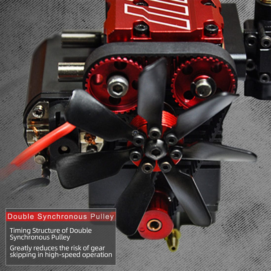 Otto Toyan FS-L200AC Engine - Single Overhead Camshaft (SOHC) 4-Stroke, Nitro-Fueled Model Engine Kit Otto Toyan FS-L200AC Engine - Single Overhead Camshaft (SOHC) 4-Stroke, Nitro-Fueled Model Engine Kit