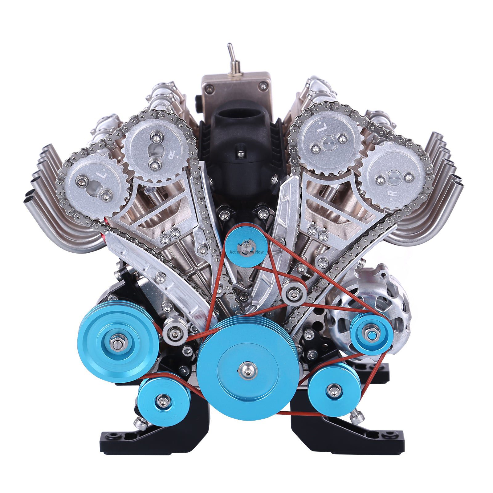 Working V8 Engine Model Kit: Build & Learn with 500+PCS Full Metal Car Engine, 1:3 Scale Working V8 Engine Model Kit: Build & Learn with 500+PCS Full Metal Car Engine, 1:3 Scale