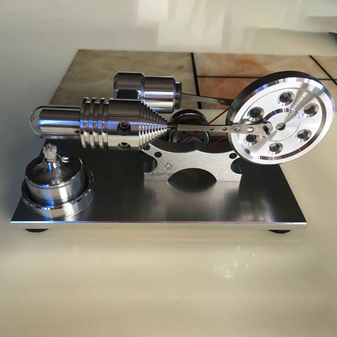 Stirling Engine Model Science Experiment Kit with LED Stirling Engine Model Science Experiment Kit with LED