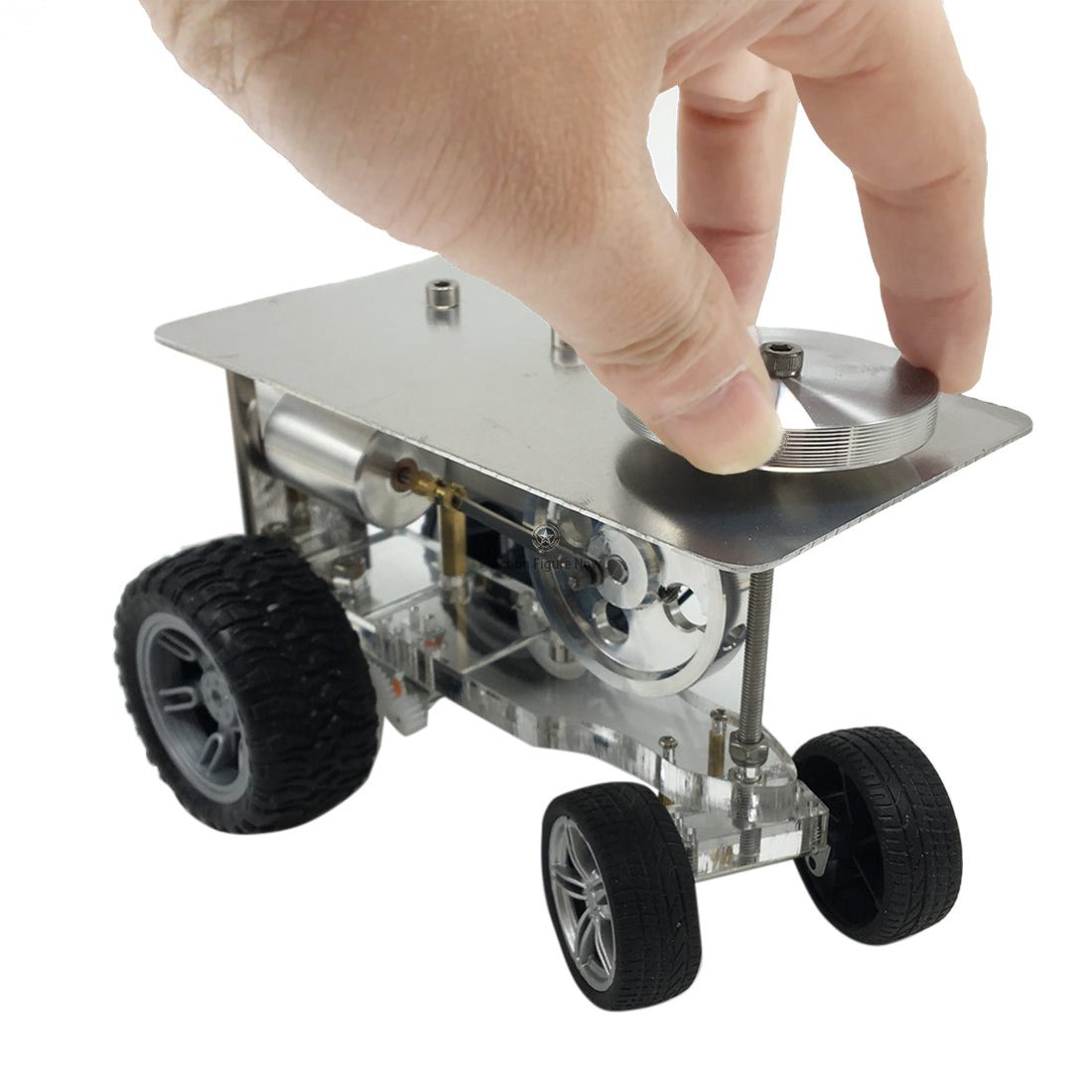 Stirling Engine Tractor Model Kit | Educational Science Experiment Toy Stirling Engine Tractor Model Kit | Educational Science Experiment Toy