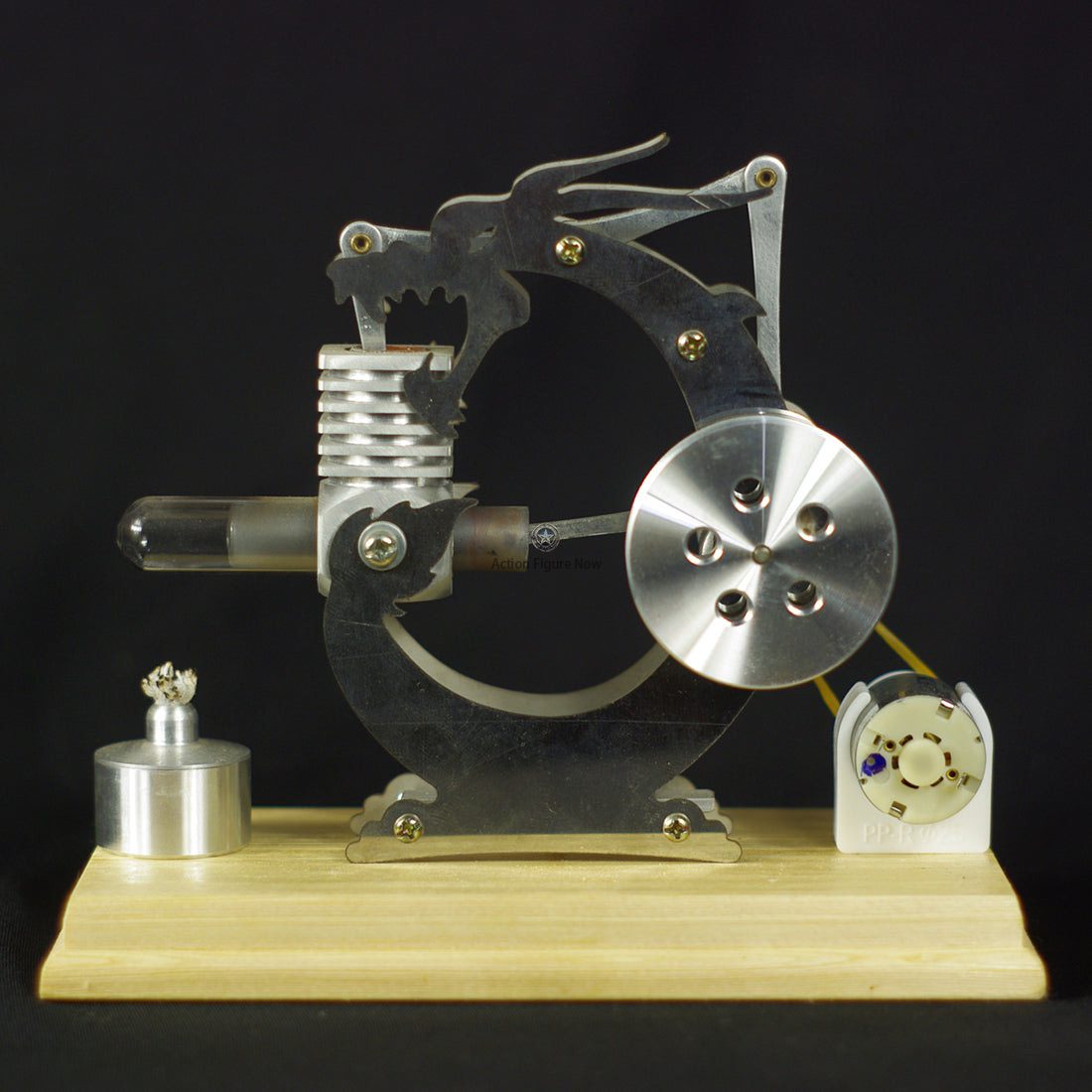 Single-Cylinder Stirling Engine Generator Model - STEM Toys Single-Cylinder Stirling Engine Generator Model - STEM Toys