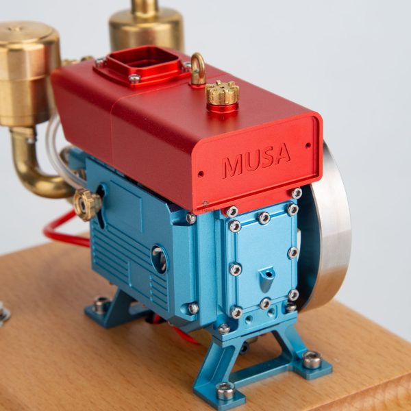 MUSA 2.2cc Mini Gasoline Internal Combustion Engine Single-Cylinder 4-Stroke Model