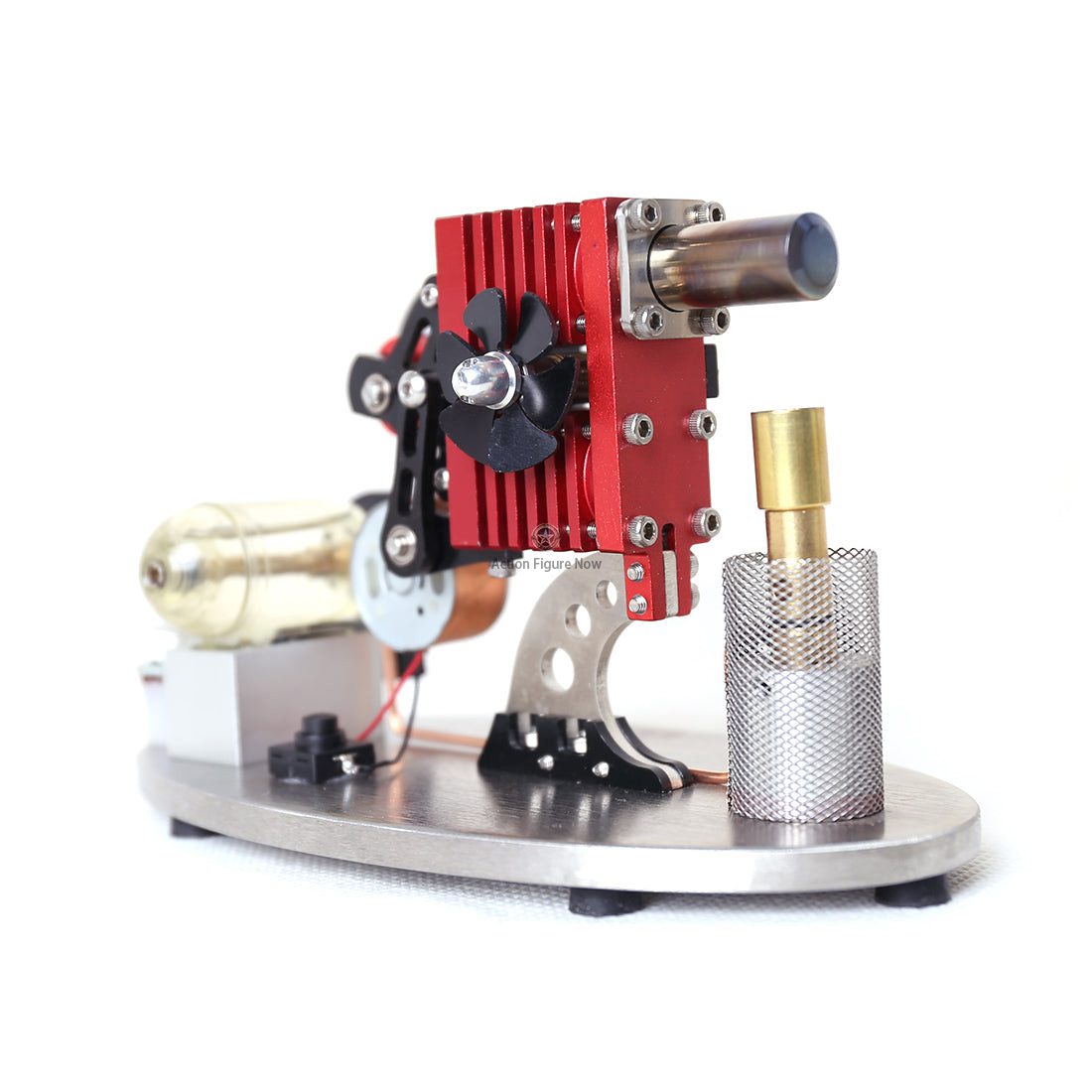 ENJOMOR Small Stirling Engine Generator Model Science Educational Engine Power Generator Engine Physics Experiment Teaching DIY Kit STEM Educational Toy ENJOMOR Small Stirling Engine Generator Model Science Educational Engine Power Generator Engine Physics Experiment Teaching DIY Kit STEM Educational Toy