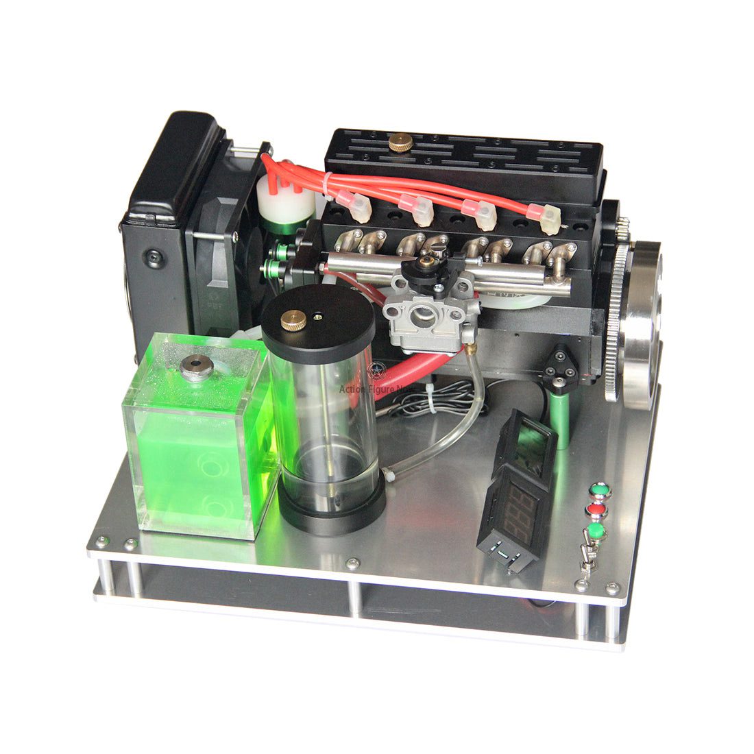 Water-Cooled Metal Fixed Base for 32CC Inline 4-Cylinder Engine (SKU: 33ED3030434, 333085161ED, 33ED3104107) Water-Cooled Metal Fixed Base for 32CC Inline 4-Cylinder Engine (SKU: 33ED3030434, 333085161ED, 33ED3104107)