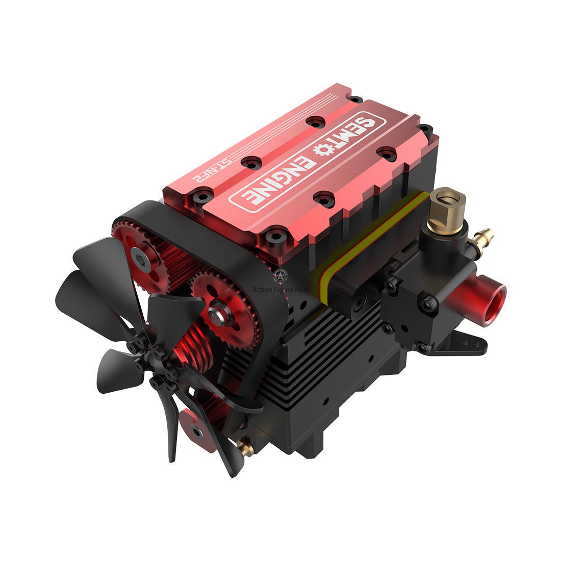 TOYAN FS-S100AC 4-Stroke RC Engine Model Building Kit with Starter Kit TOYAN FS-S100AC 4-Stroke RC Engine Model Building Kit with Starter Kit