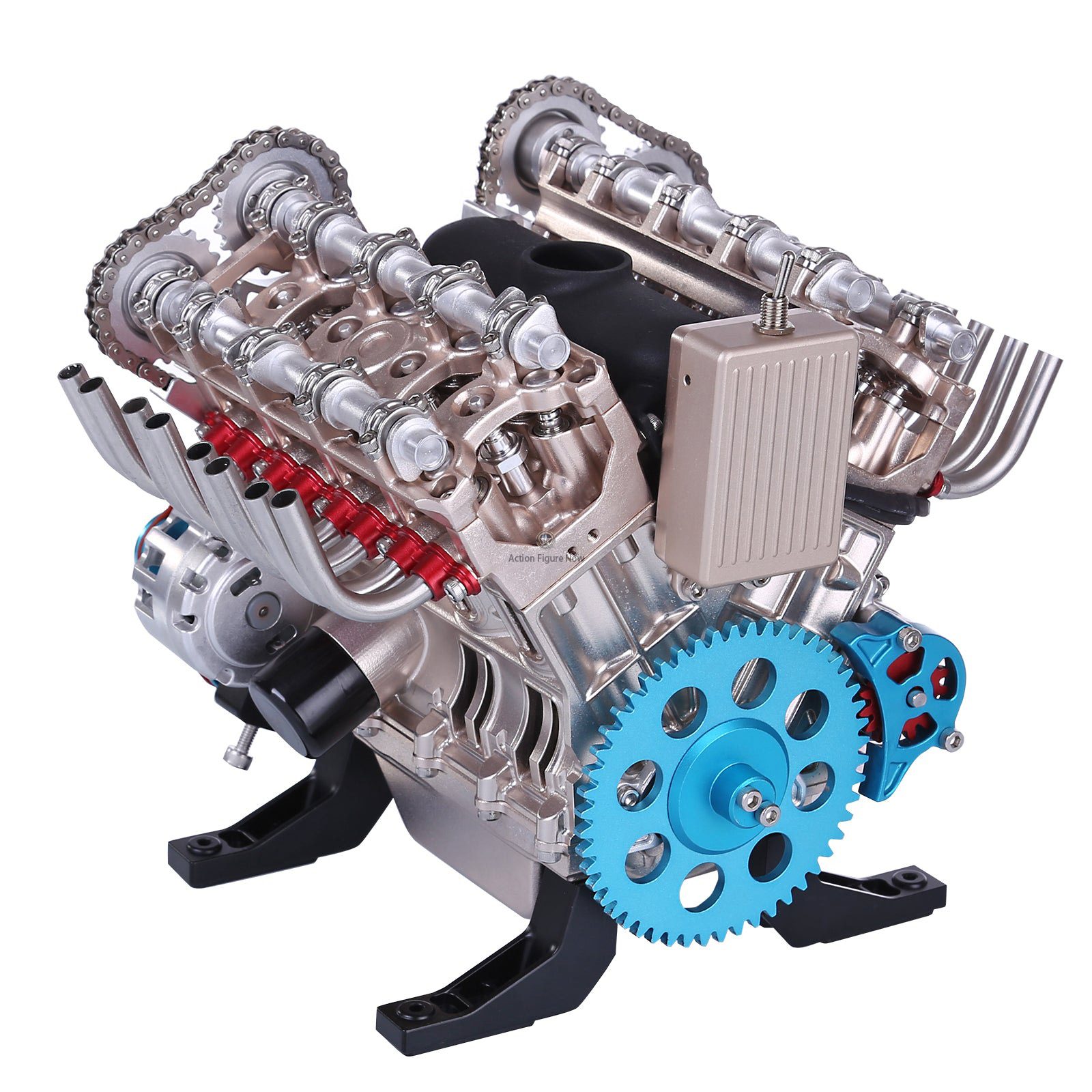 Working V8 Engine Model Kit: Build & Learn with 500+PCS Full Metal Car Engine, 1:3 Scale Working V8 Engine Model Kit: Build & Learn with 500+PCS Full Metal Car Engine, 1:3 Scale