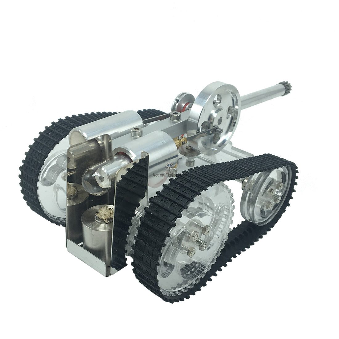 Stirling Engine Tank Model - Science Education Toy for Physics Experiments - Enginediy Stirling Engine Tank Model - Science Education Toy for Physics Experiments - Enginediy