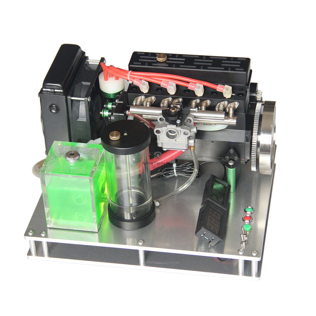 Water-Cooled Metal Fixed Base for 32CC Inline 4-Cylinder Engine (SKU: 33ED3030434, 333085161ED, 33ED3104107) Water-Cooled Metal Fixed Base for 32CC Inline 4-Cylinder Engine (SKU: 33ED3030434, 333085161ED, 33ED3104107)