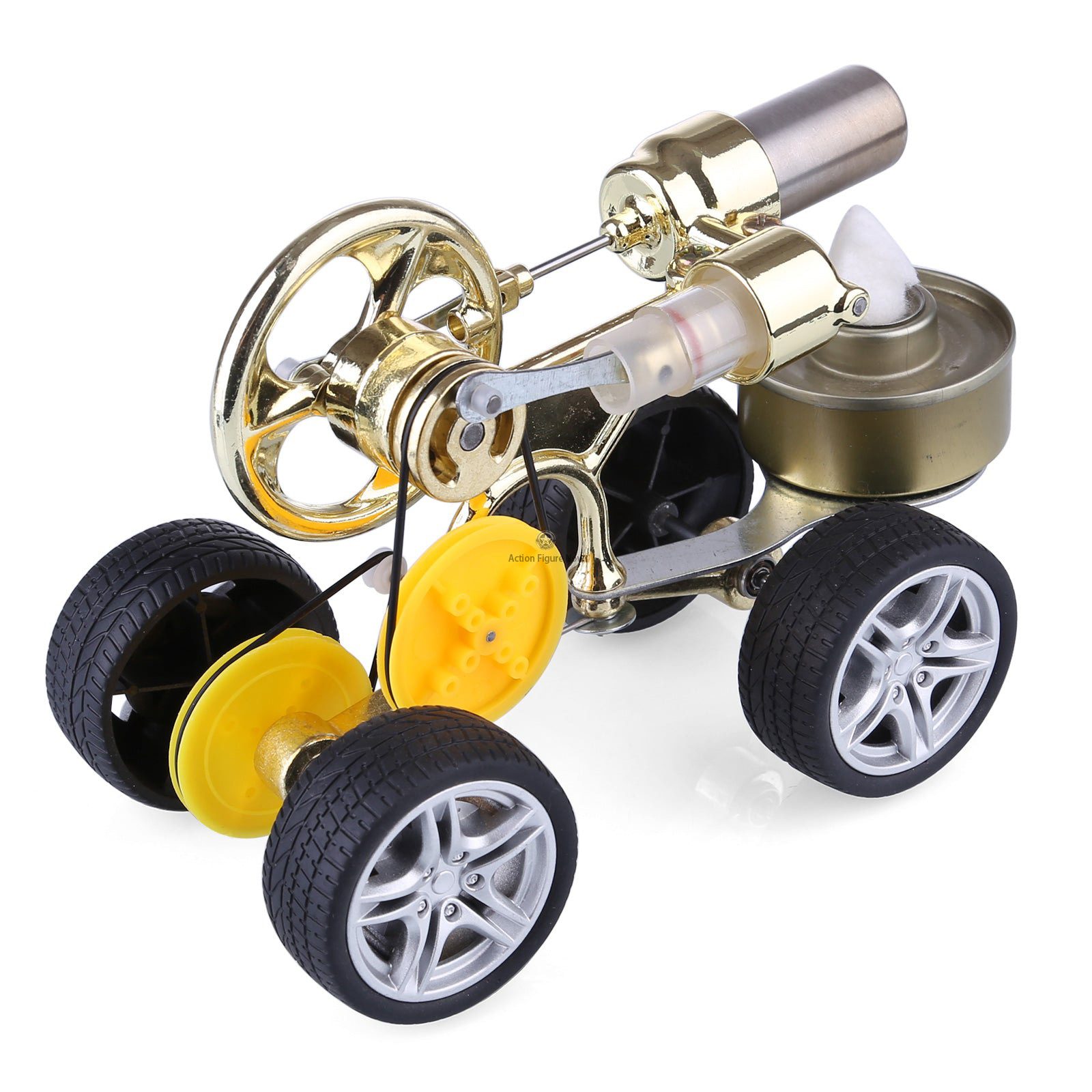 Completed Stirling Engine Model Kit | DIY Motor Model Vehicle Science Experiment Toy Completed Stirling Engine Model Kit | DIY Motor Model Vehicle Science Experiment Toy