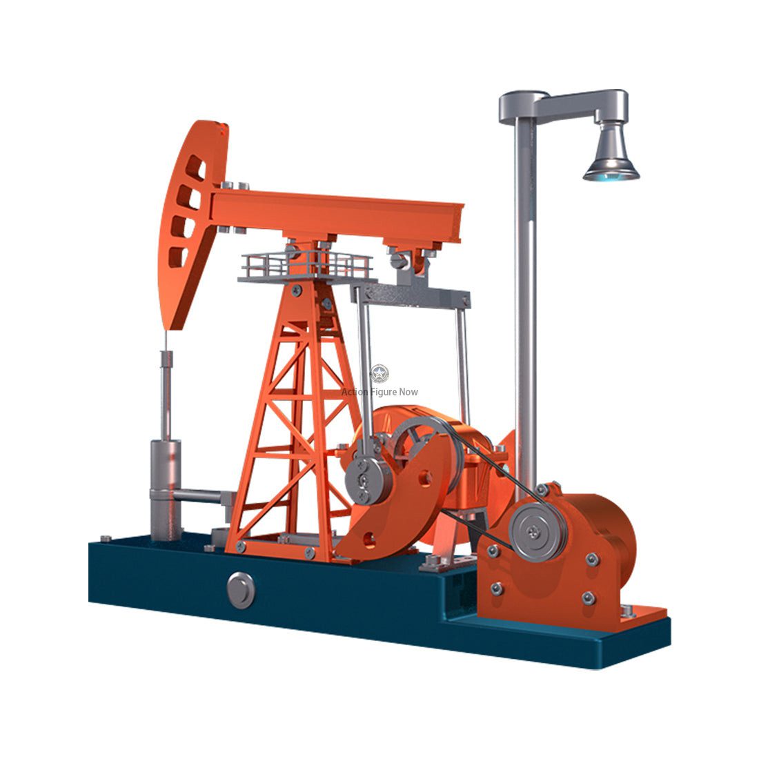 Teching 3D Metal Oil Pump Jack Model Kit | Working Oilfield Equipment with Light Teching 3D Metal Oil Pump Jack Model Kit | Working Oilfield Equipment with Light