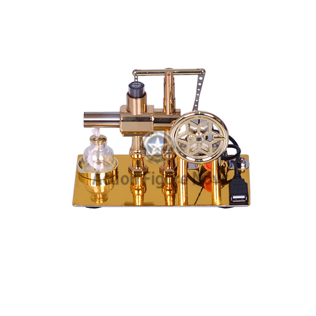 ENJOMOR Balance Single-Cylinder Stirling Engine Model with USB Light ...