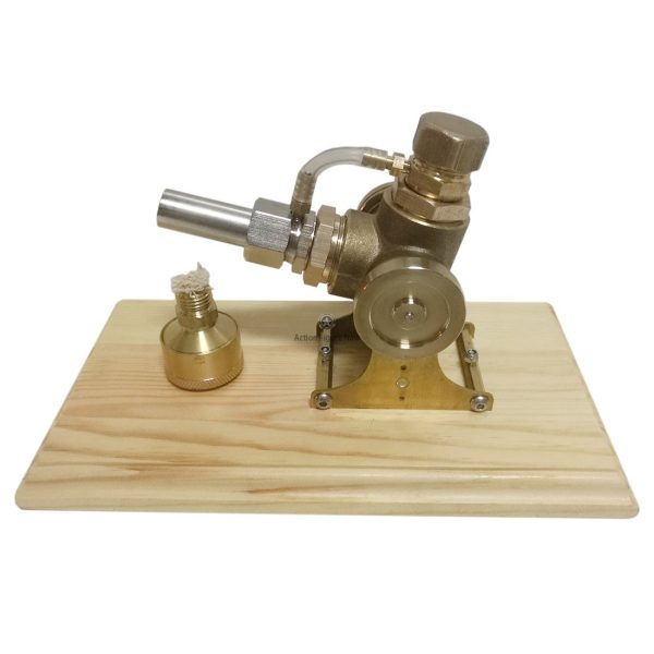 Stirling Engine Kit: Double-Flywheel, Single-Cylinder V-Shape Stirling Engine Model
