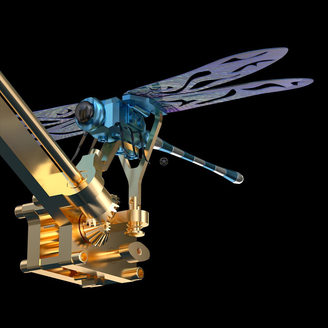 TECHING 3D Metal Dragonfly Construction Model - Build Your Own DIY Dragonfly Assembly Kits for Kids, Teens, and Adults TECHING 3D Metal Dragonfly Construction Model - Build Your Own DIY Dragonfly Assembly Kits for Kids, Teens, and Adults