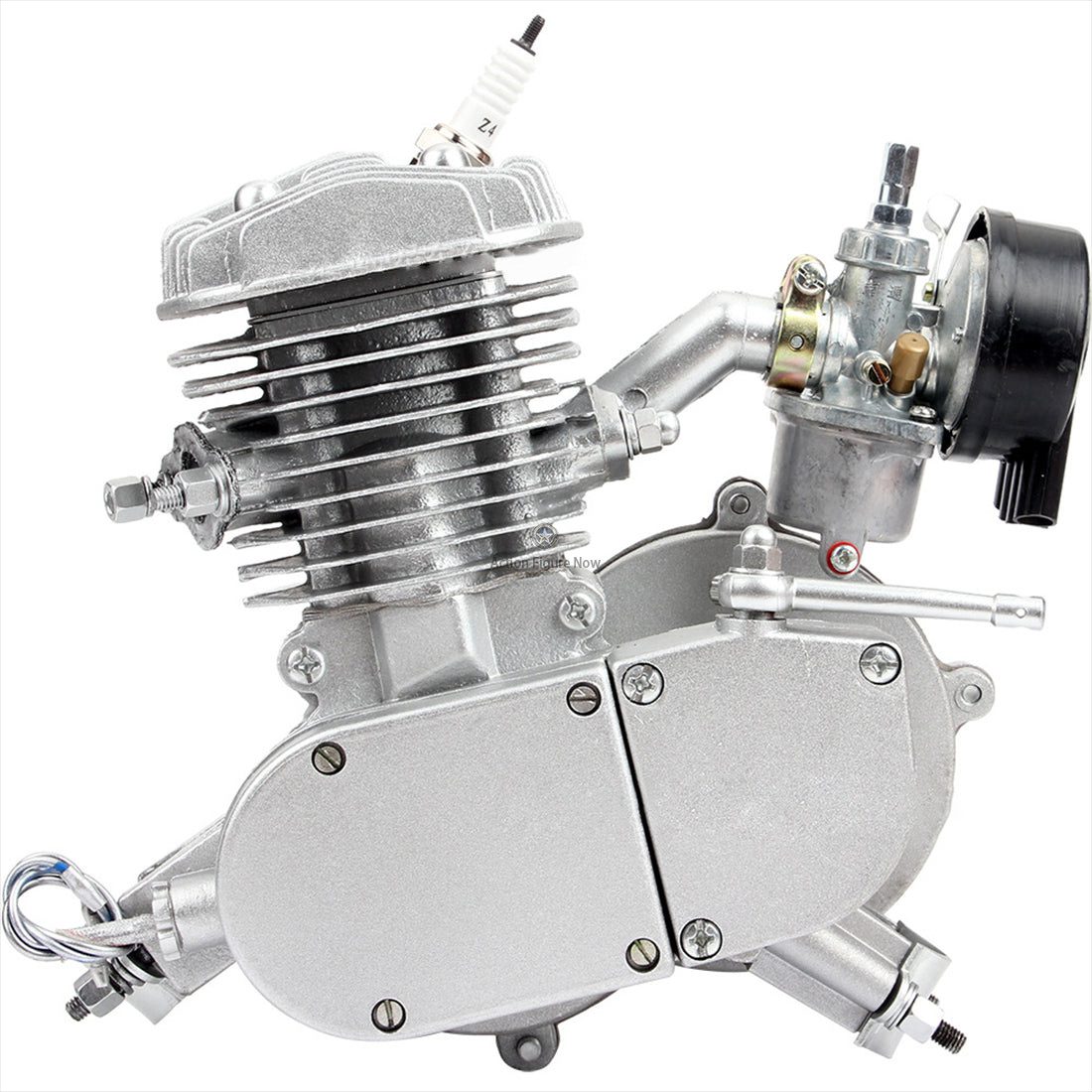 80cc Mini 2-Stroke CNC Single Cylinder Pull-Start Gasoline Internal Combustion Engine for Beach Motorcycle and Bicycle Modification 80cc Mini 2-Stroke CNC Single Cylinder Pull-Start Gasoline Internal Combustion Engine for Beach Motorcycle and Bicycle Modification