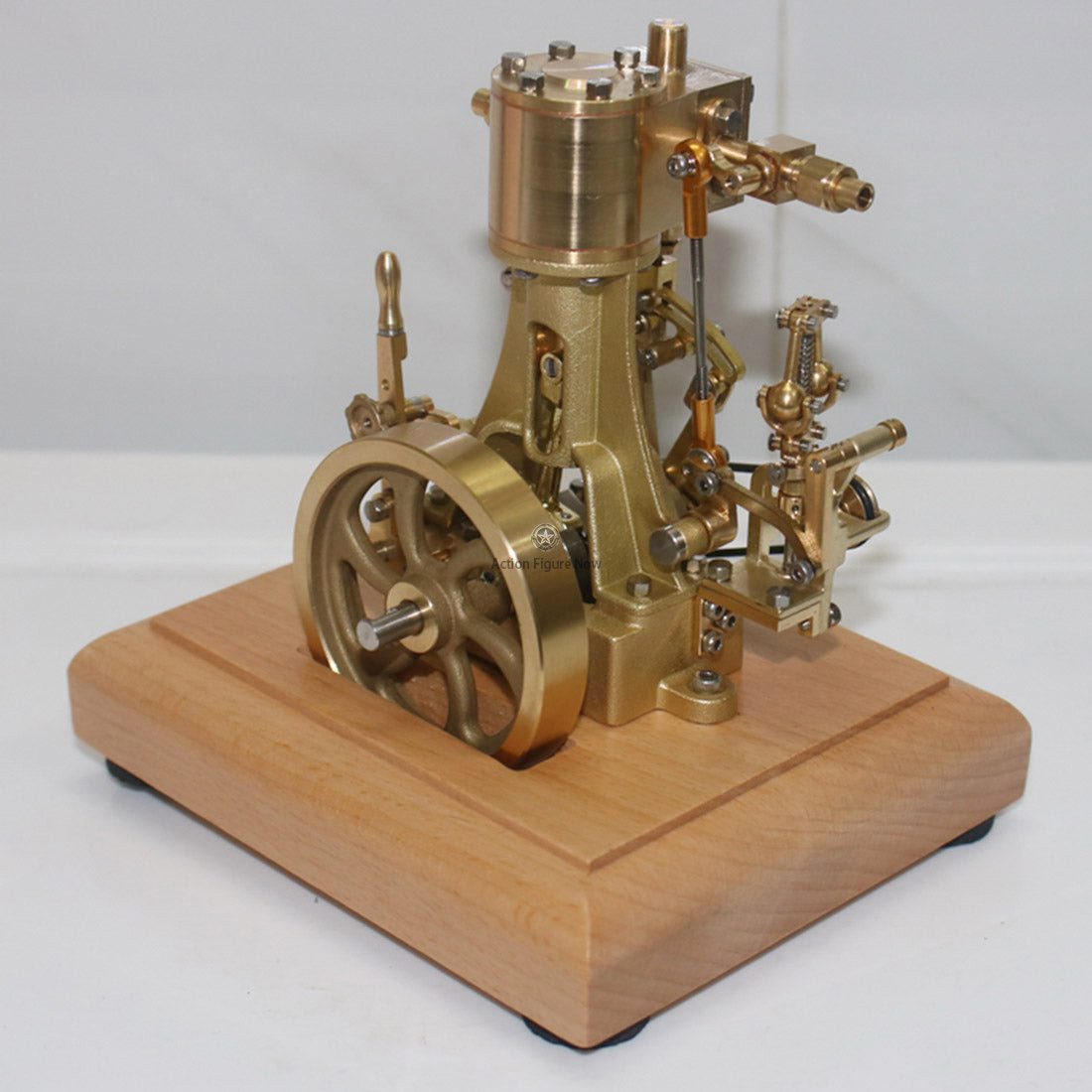 1:85 Scale M31 Vertical Reciprocating Single-Cylinder Steam Engine Model Kit with Speed Reducer 1:85 Scale M31 Vertical Reciprocating Single-Cylinder Steam Engine Model Kit with Speed Reducer