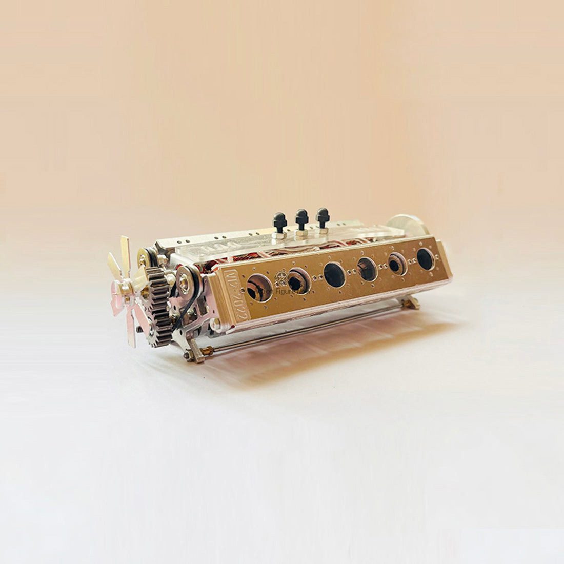 1/10 Scale RC Brushless Metal V12 Engine Model for Cars and Ships 1/10 Scale RC Brushless Metal V12 Engine Model for Cars and Ships