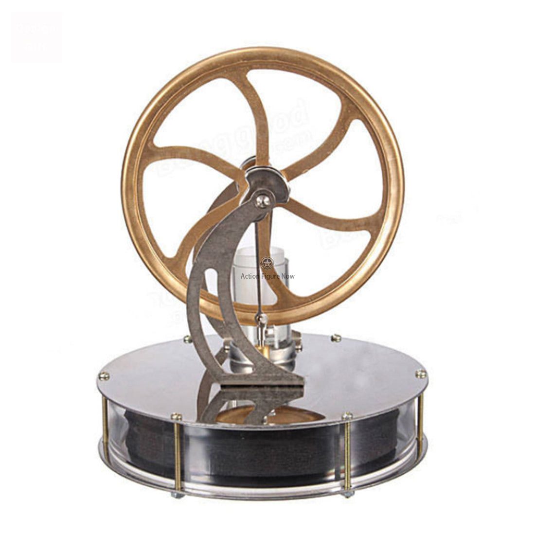 LTD Low Temperature Differential Stirling Engine Model with Flywheel for Education and Experimentation LTD Low Temperature Differential Stirling Engine Model with Flywheel for Education and Experimentation
