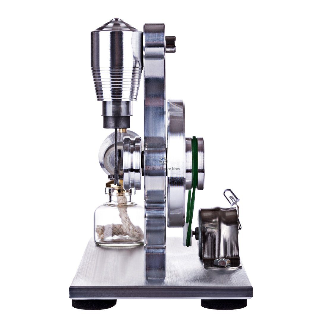 Squirrel Shape Stirling Engine Model: Single-Cylinder Stirling Engine with LED Generator Squirrel Shape Stirling Engine Model: Single-Cylinder Stirling Engine with LED Generator