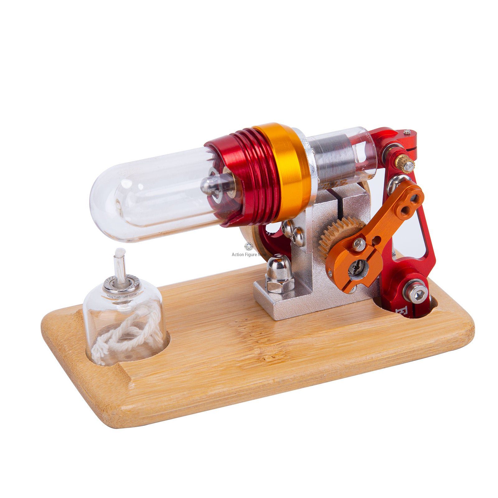 ENJOMOR Mini Free Piston Stirling Engine, External Combustion Hot Air Engine Model Science STEM Toy ENJOMOR Mini Free Piston Stirling Engine, External Combustion Hot Air Engine Model Science STEM Toy
